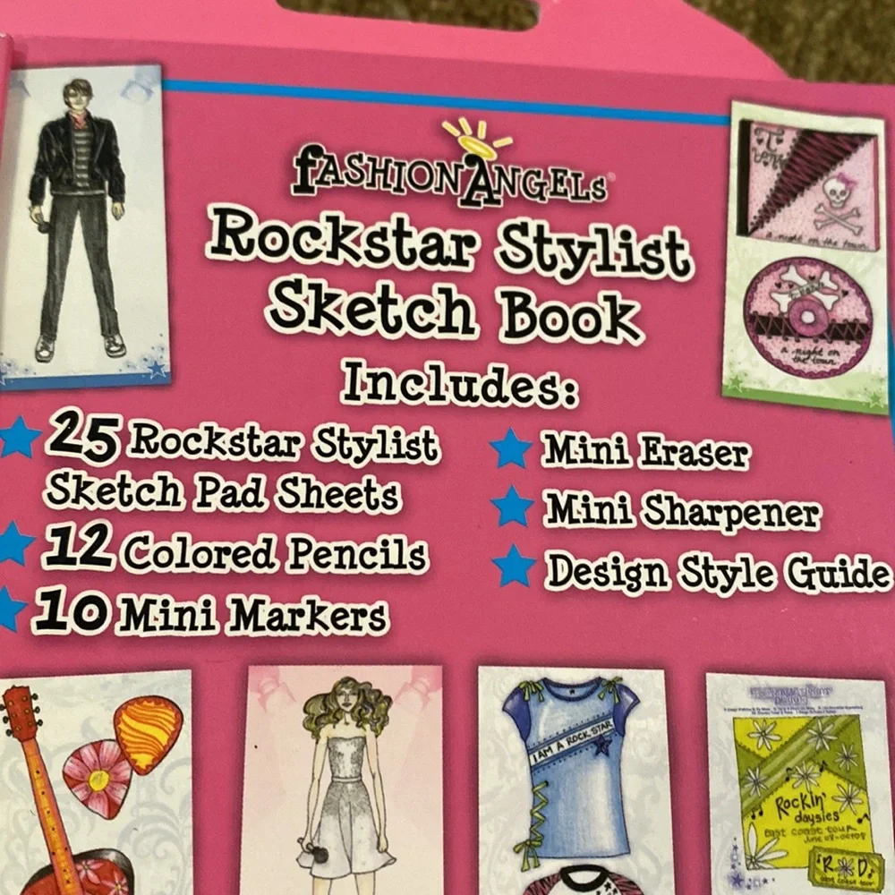 Fashion Angels contents sketch